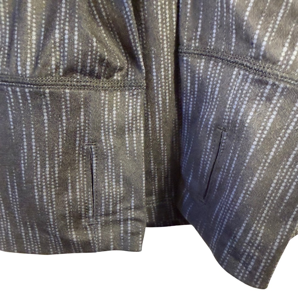 Terramar Climasense 2.0 Womens Black Striped Base Layer Top Thumbholes M - Picture 5 of 11